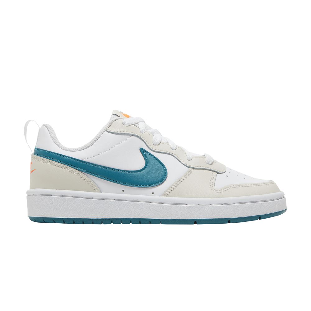 Pre-owned Nike Court Borough Low 2 Gs' Phantom Bright Spruce' | White | Kid's Size 3.5