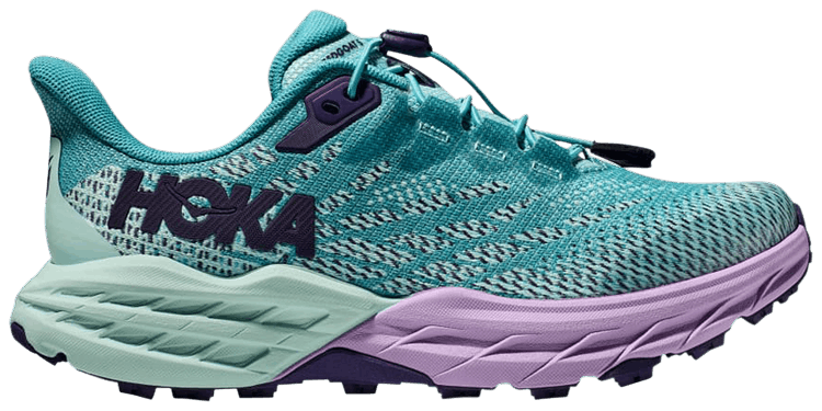 HOKA Speedgoat 5 Kids Ocean Mist Lilac