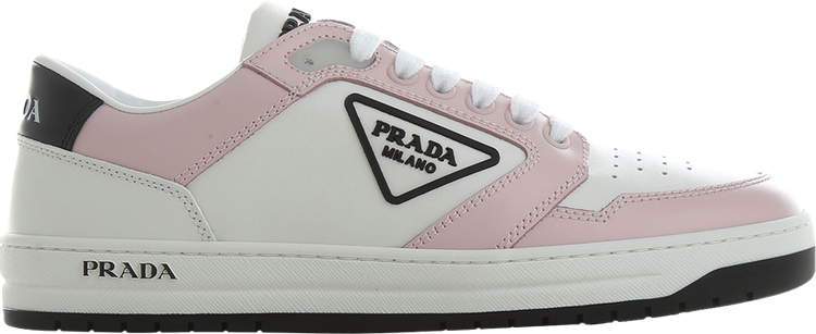 Prada Wmns District Leather Sneaker Low 'Alabaster'