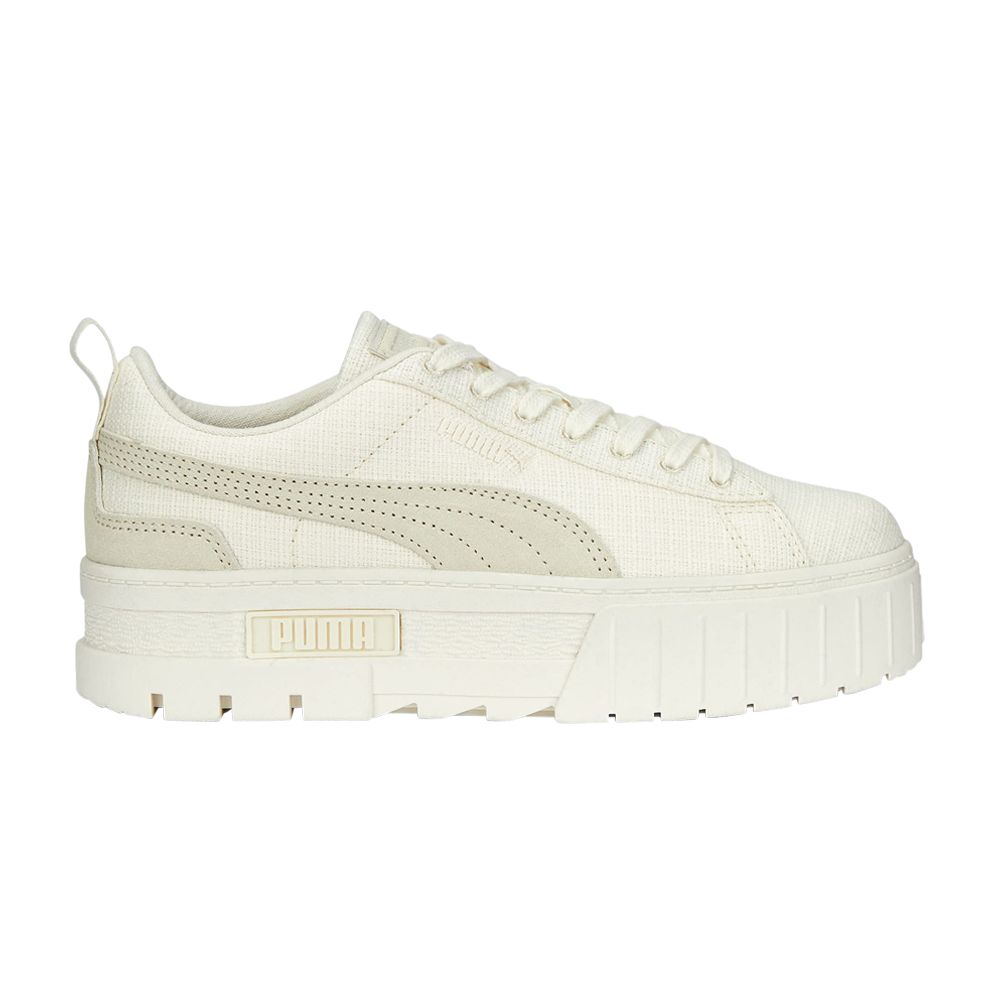 Pre-owned Puma Wmns Mayze 'blank Canvas' In Cream