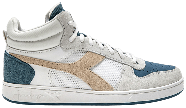 Diadora Magic Basket Demi Neat White Stormy Weather