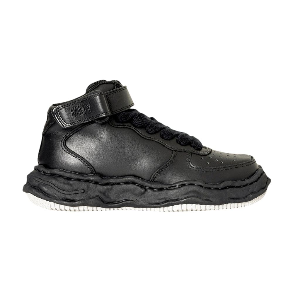 Pre-owned Miharayasuhiro Maison Mihara Yasuhiro Wayne Og Sole Leather High 'black White Sole' | Men's Size 38