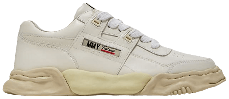Maison Mihara Yasuhiro Parker OG Sole Paraffin Leather White