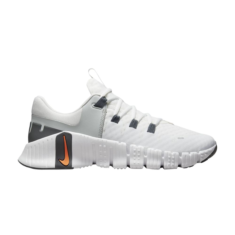 NIKE FREE METCON 5 'WHITE BRIGHT MANDARIN'