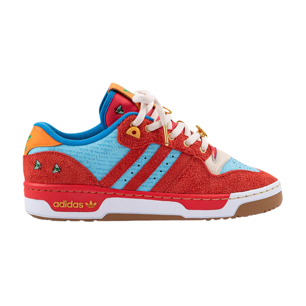 Pre-owned Adidas Originals Unheardof X Rivalry Low 'erika's Poem' Blue Box In Red