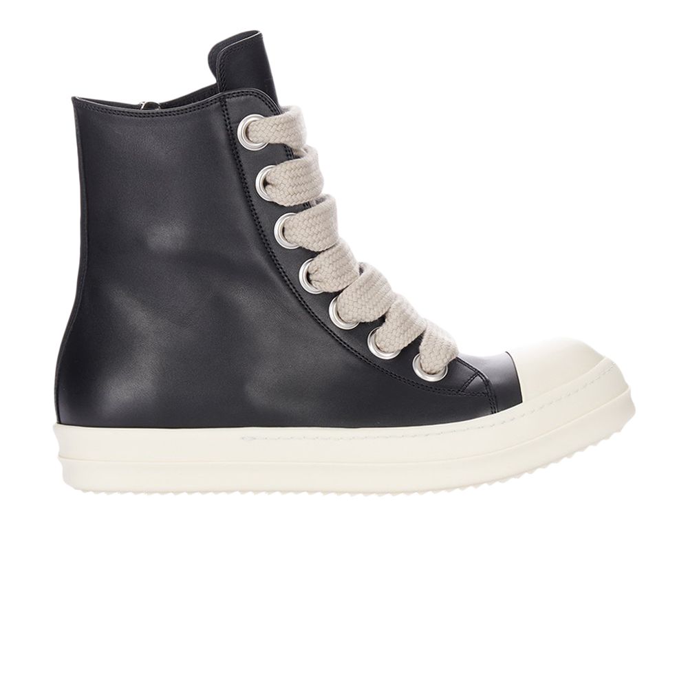 Pre-owned Rick Owens Edfu Runaway Sneaker 'black Milk' | Men's Size 40