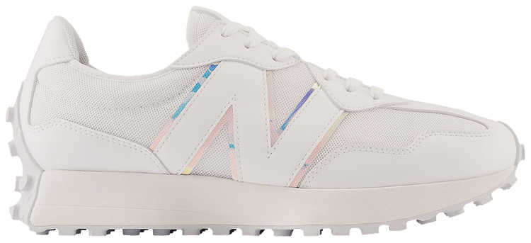 スニーカー New Balance 327 'White Grey Iridescent' Buy 327 'White Grey Iridescent' - U327WHT | GOAT