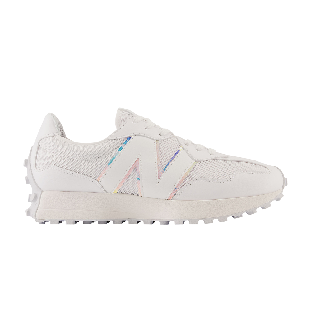 Pre-owned New Balance 327 'white Grey Iridescent'