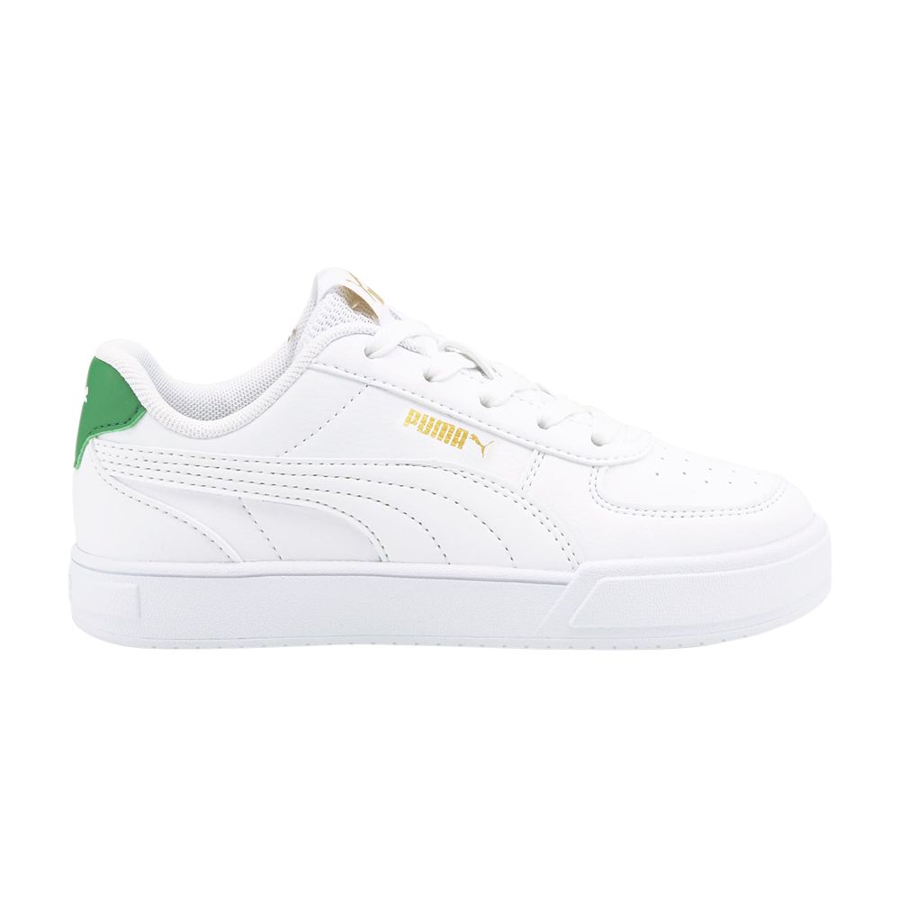 Pre-owned Puma Caven Little Kid 'white Green' | Kid's Size 11.5