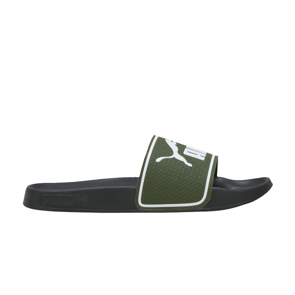 Pre-owned Puma Leadcat 2.0 Slide 'myrtle' In Green
