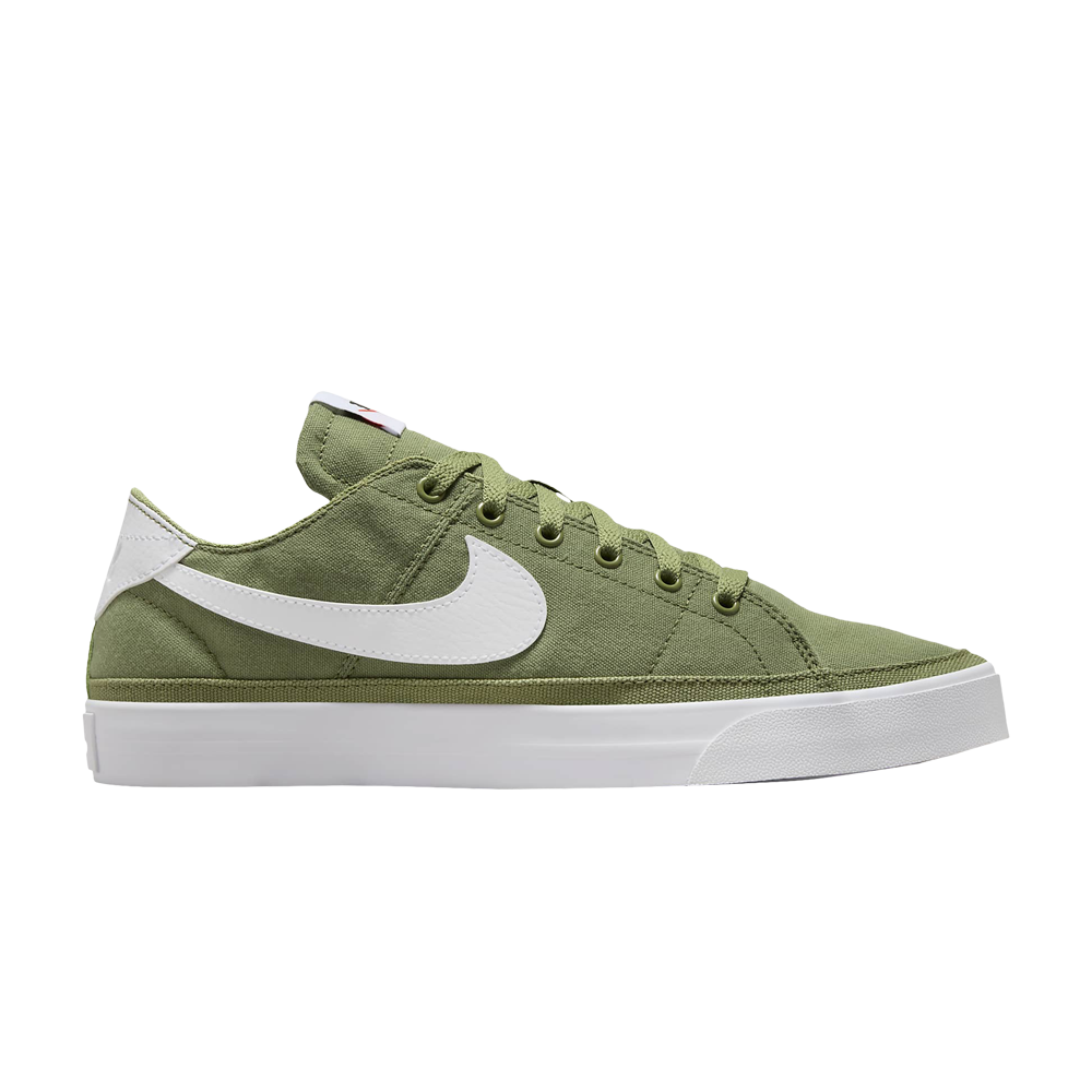 Pre-owned Nike Court Legacy Canvas 'alligator' In Green