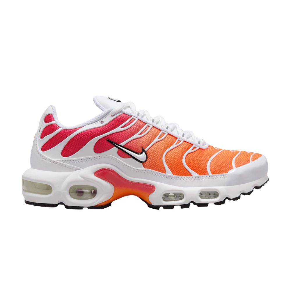 Pre-owned Nike Wmns Air Max Plus 'white Sunrise' In Orange