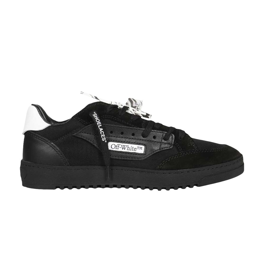 Off-White 5.0 Low 'Black' 2022 | Men's Size 10 - OMIA227S22FAB001-1001