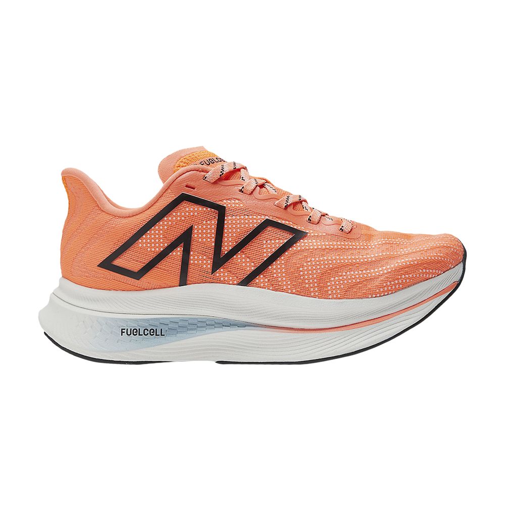 Click to view more detailed imagery on our partner's website Pre-owned New Balance Wmns Fuelcell Supercomp Trainer V2 'neon Dragonfly' In Orange