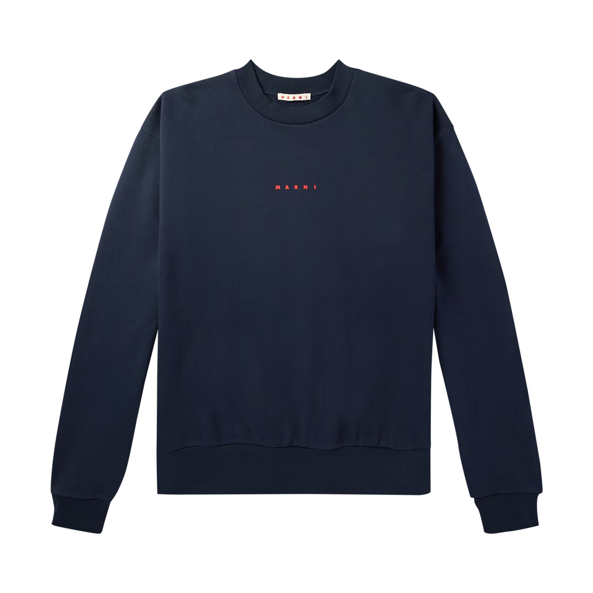 Pre-owned Marni Long-sleeve Sweatshirt 'blumarine' | Blue | Men's Size 52