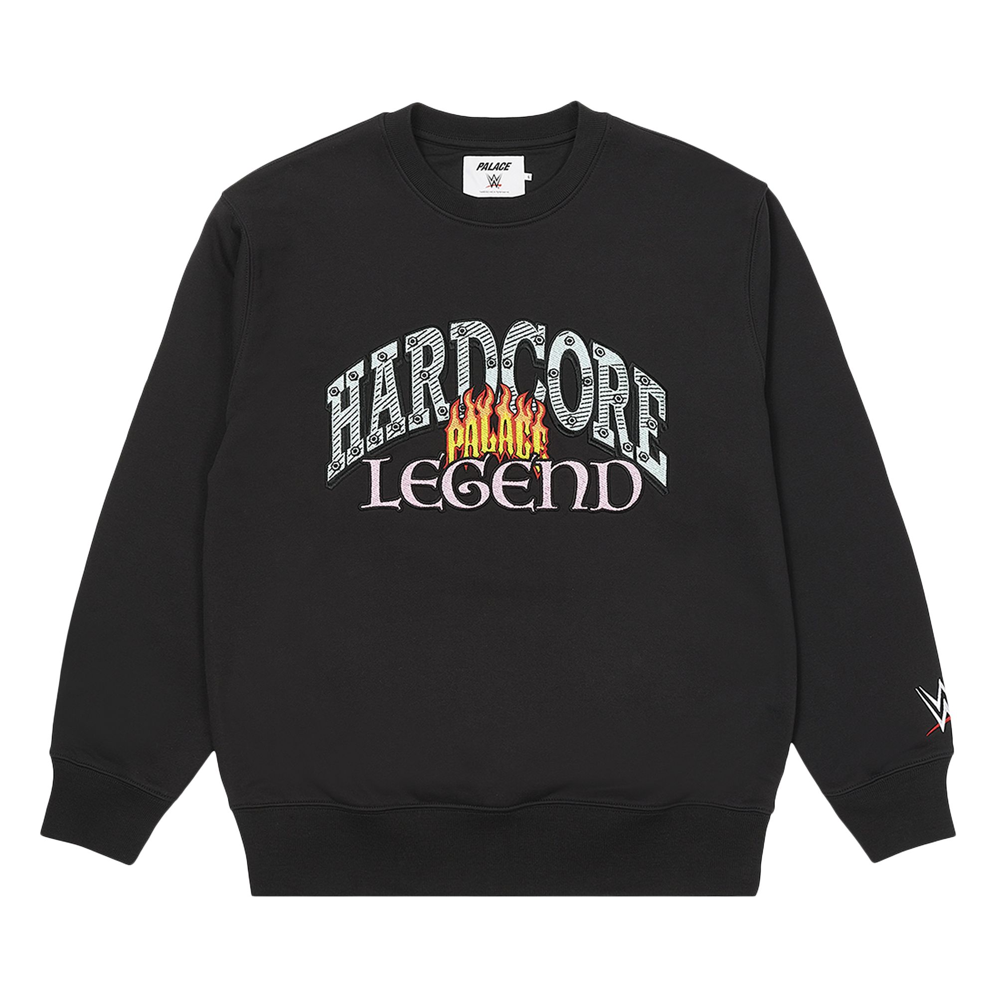Pre-owned Palace X Wwe Legend Crew 'black'