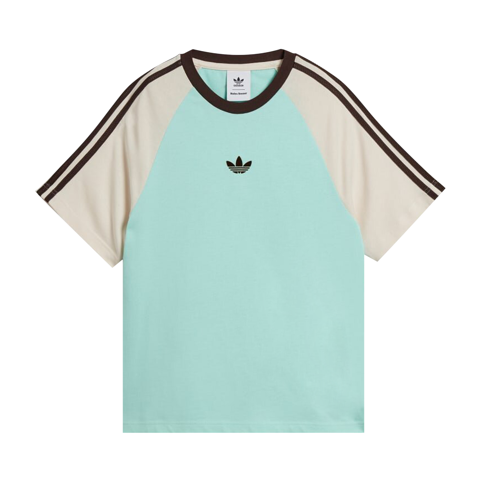 Pre-owned Adidas Originals Adidas X Wales Bonner Short Sleeve Tee 'clear Mint' In Multi-color
