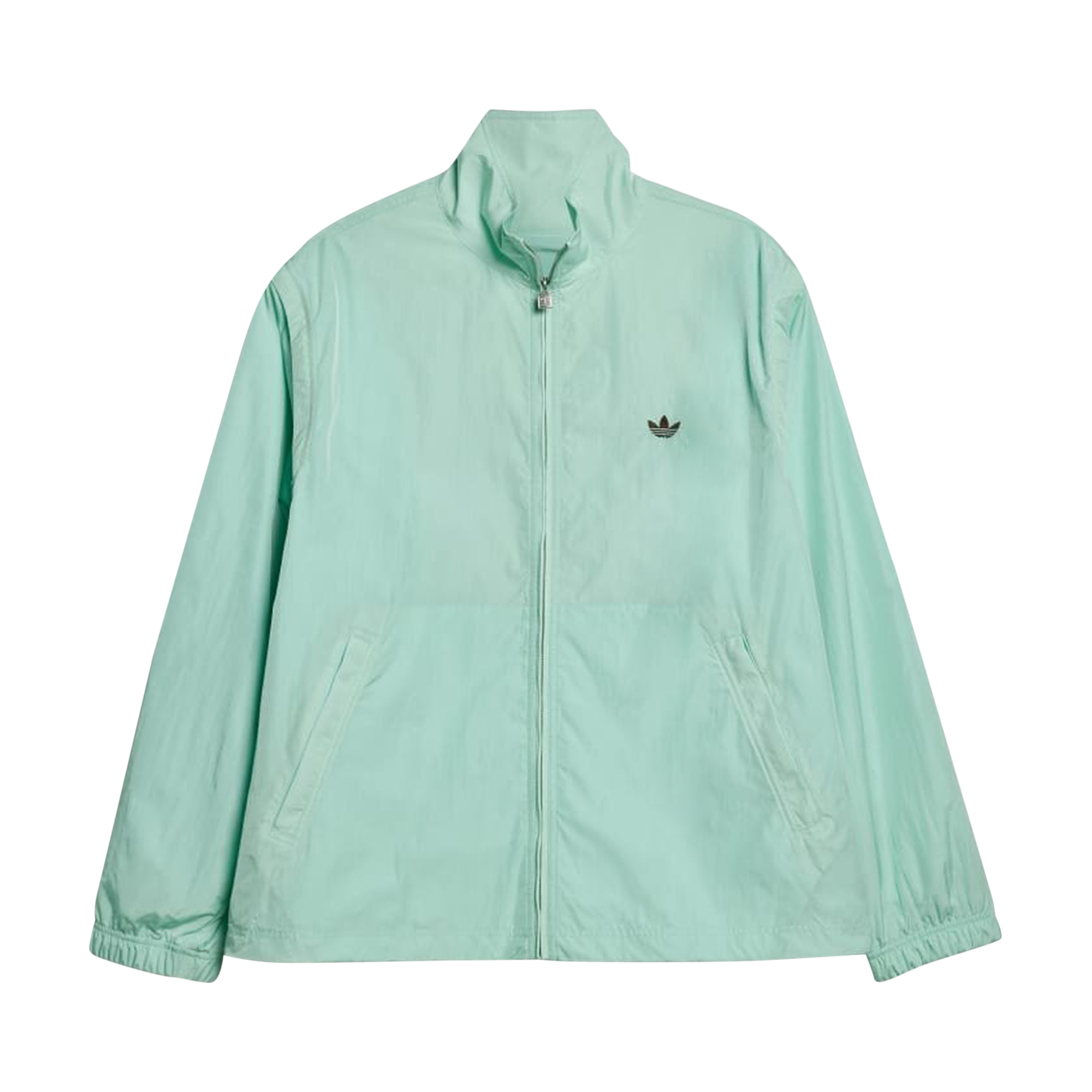 Pre-owned Adidas Originals Adidas X Wales Bonner Nylon Anorak Jacket 'turquoise' In Green
