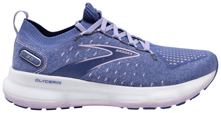 Brooks Wmns Glycerin StealthFit 20 Blue Pastel Lilac