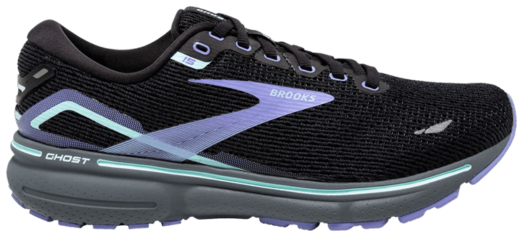 Brooks Wmns Ghost 15 Black Jacaranda