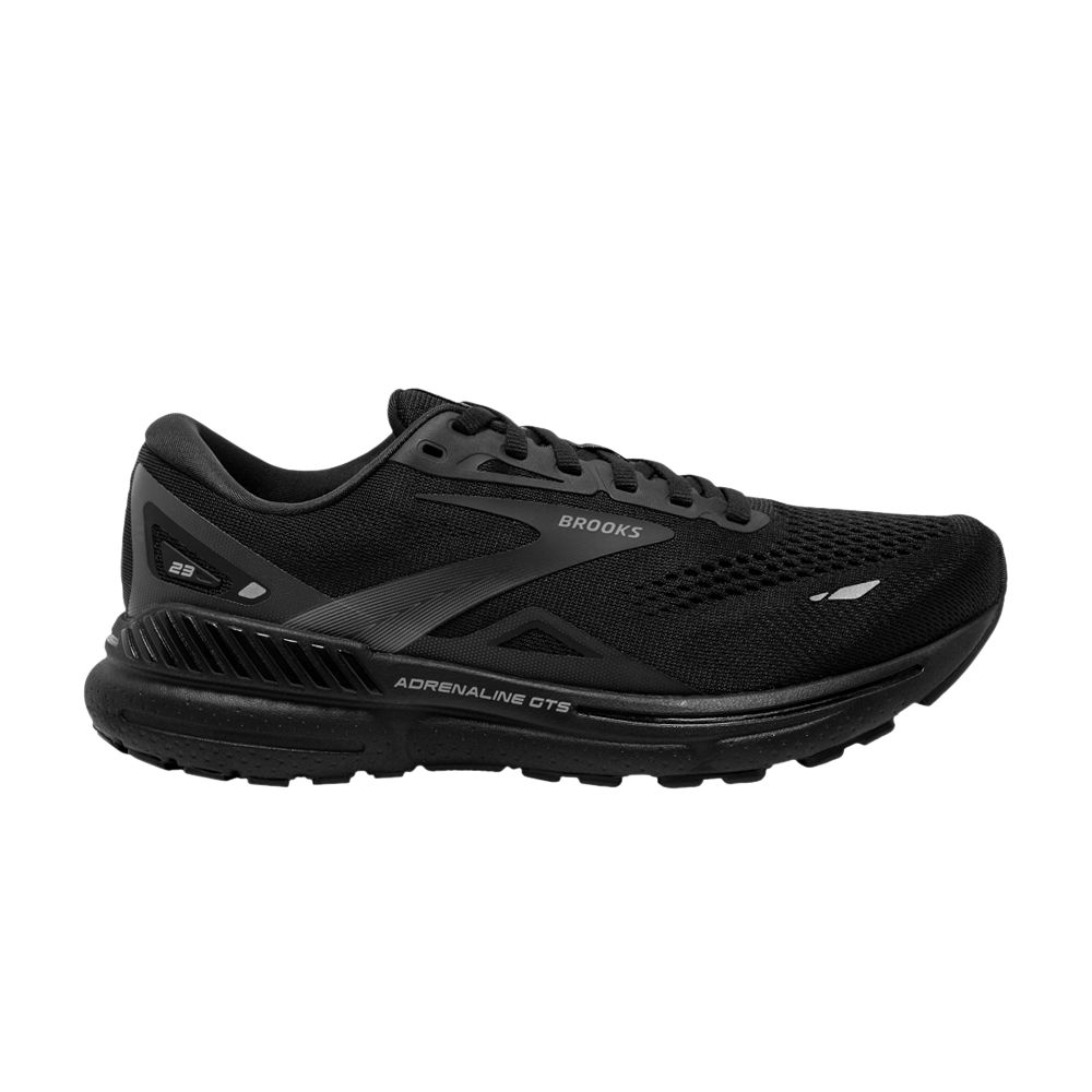 Pre-owned Brooks Wmns Adrenaline Gts 23 'black Ebony'