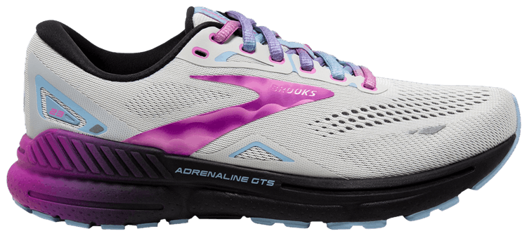 Brooks Wmns Adrenaline GTS 23 Wide Dawn Blue Purple Cactus