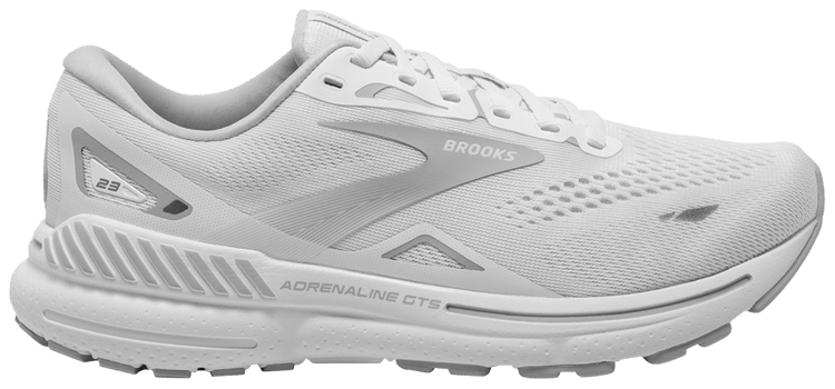 Brooks Wmns Adrenaline GTS 23 Wide White Oyster