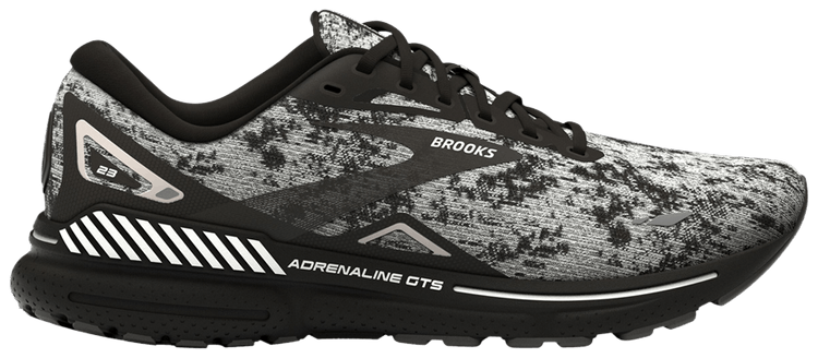 Brooks Wmns Adrenaline GTS 23 Wide White Grey Black