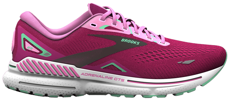 Brooks Wmns Adrenaline GTS 23 Wide Pink Festival Fuchsia
