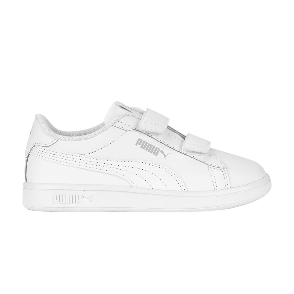 Puma Smash 3.0 Leather Velcro Little Kid 'White' | Kid's Size 2