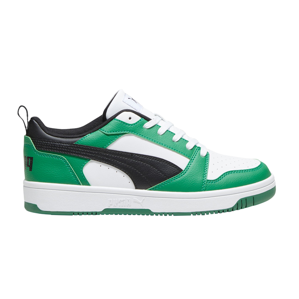 Pre-owned Puma Rebound V6 Low 'archive Green Black'