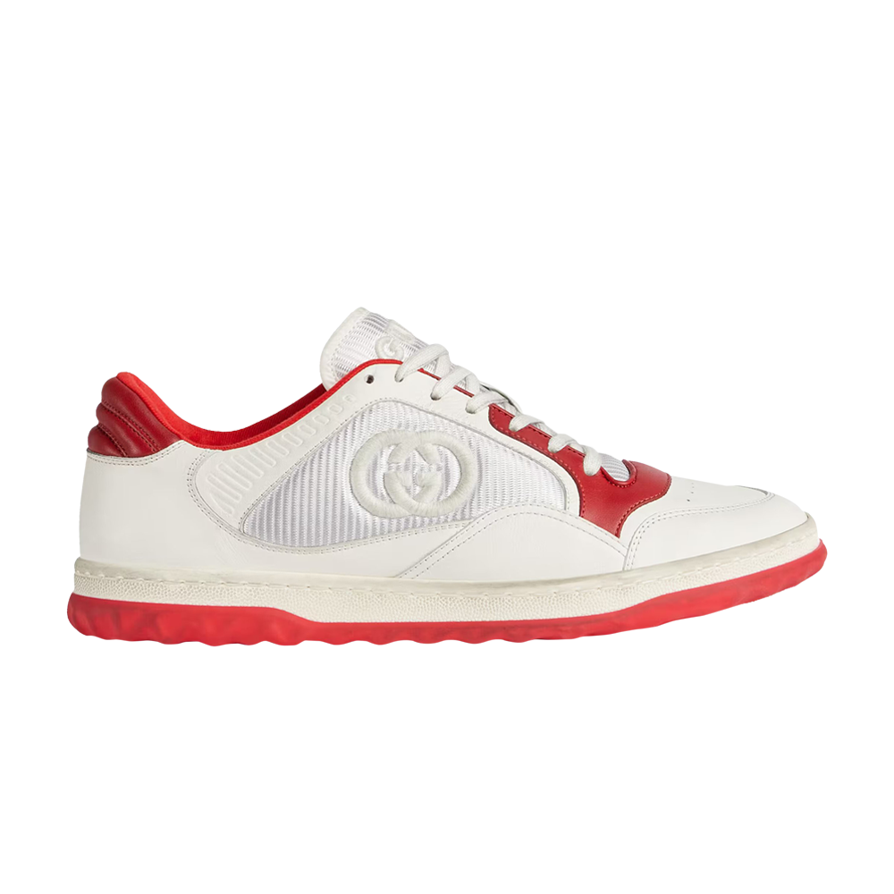 Pre-owned Gucci Mac80 Sneaker 'off White Red'