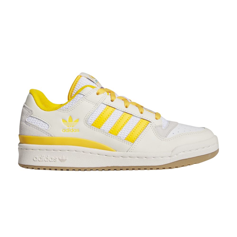 ADIDAS ORIGINALS WMNS FORUM LOW 'SUMMER CAMP - CREAM YELLOW'