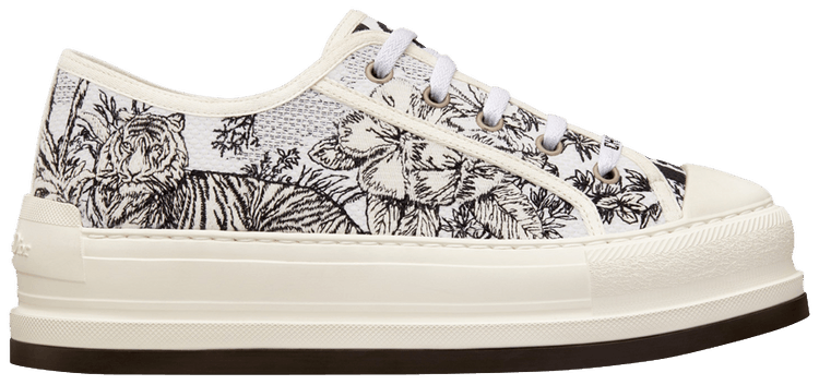 Dior Wmns Walk'N'Dior Platform Sneaker 'Embroidered Cotton - Toile de Jouy Voyage'