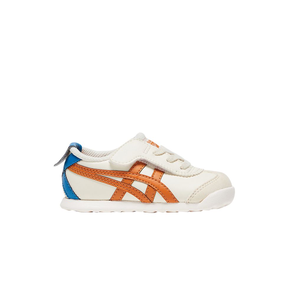 Pre-owned Onitsuka Tiger Mexico 66 Ts 'cream Rust Orange' | Infant Size 6 In White