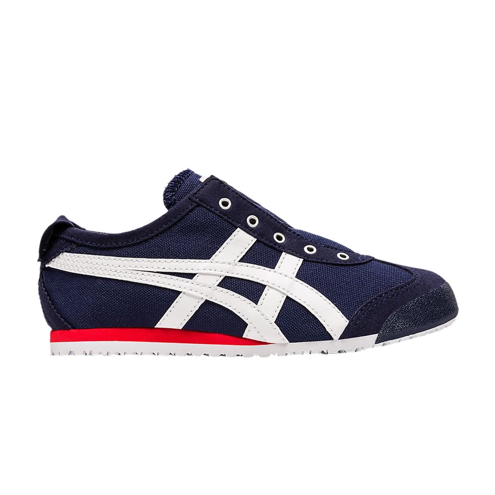 Pre-owned Onitsuka Tiger Mexico 66 Slip-on Ps 'peacoat White' | Blue | Kid's Size 3