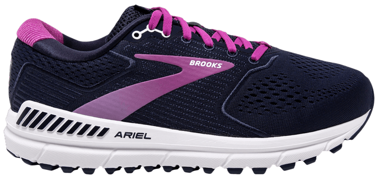 Brooks Wmns Ariel 20 2E Wide Peacoat Vivid Viola