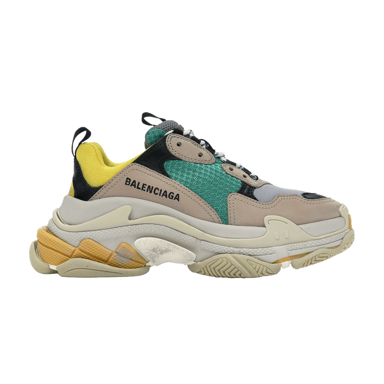 Buy Balenciaga Wmns Triple S Sneaker Green Yellow 2018 524039 W09O2 7070 GOAT AU