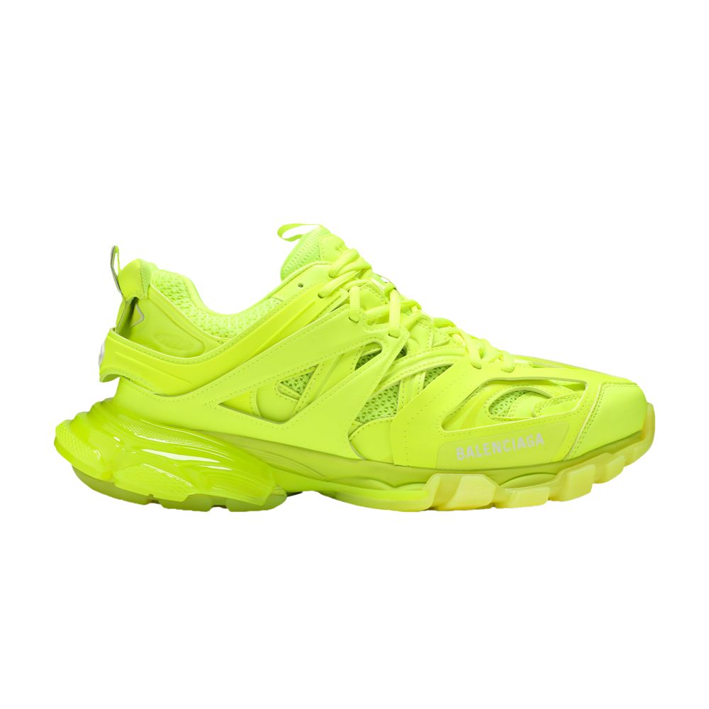 Pre-owned Balenciaga Wmns Track Sneaker 'clear Sole - Fluo' | Yellow | Women's Size 38