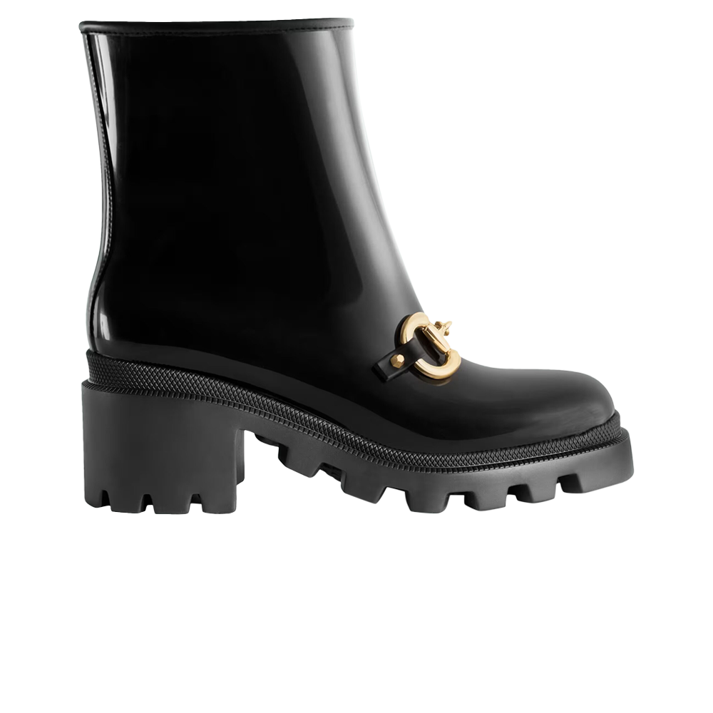 Pre-owned Gucci Wmns Horsebit Ankle Boot 'black'