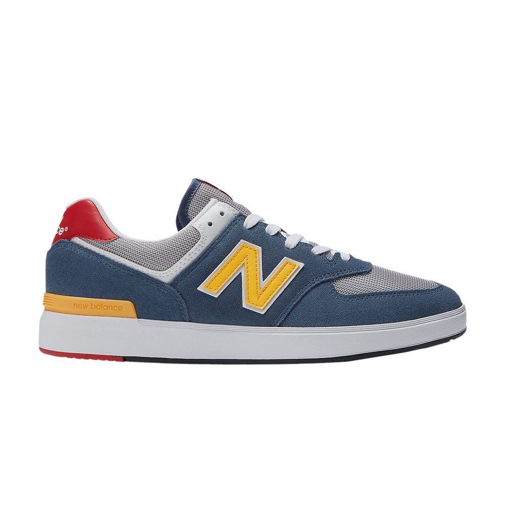 NEW BALANCE 574 COURT 'NAVY GREY YELLOW'