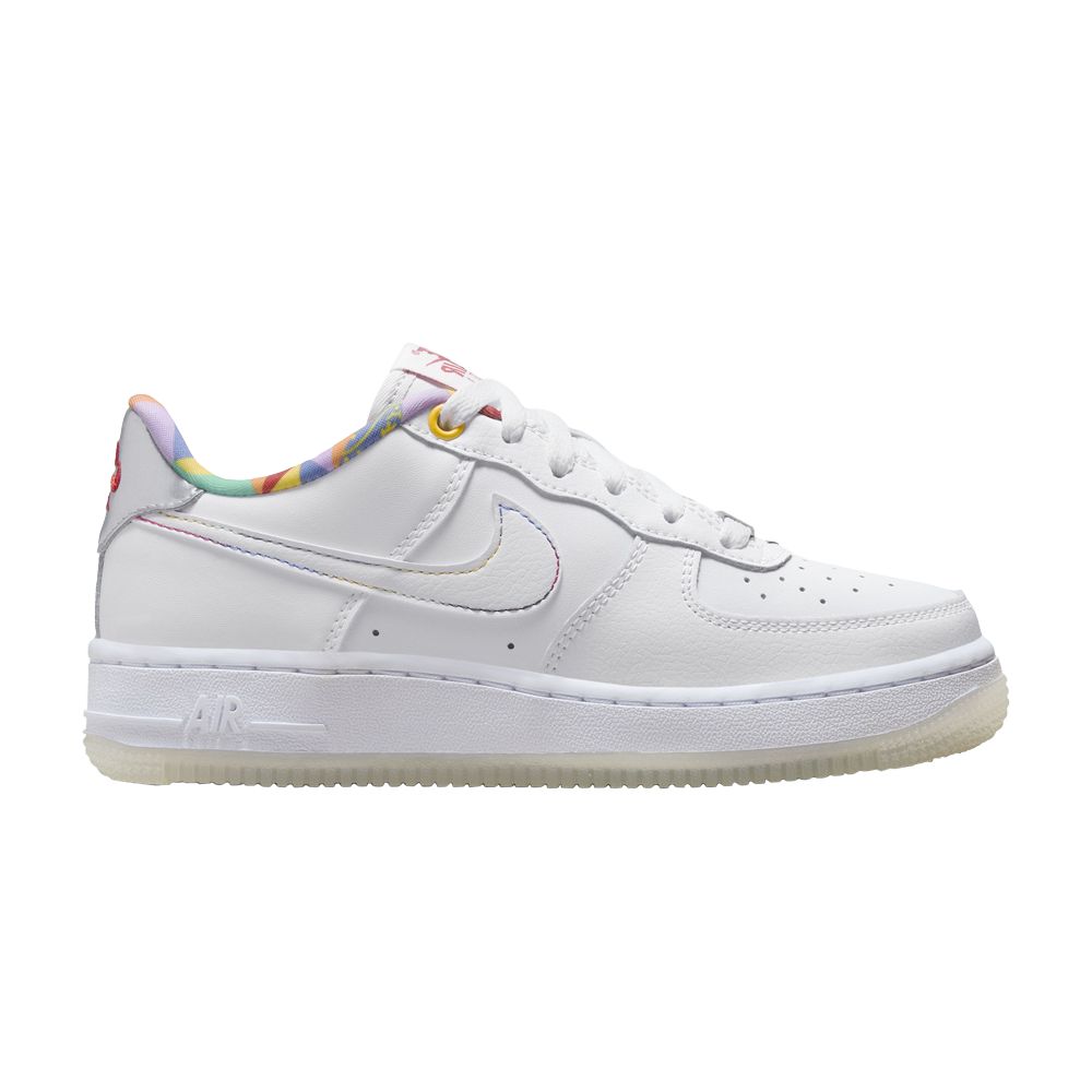 Air Force 1 Low GS 'White Multi-Color Pattern' - FN8912-111
