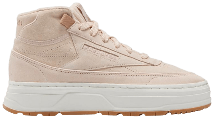 Reebok Wmns Club C Geo Mid Soft Ecru