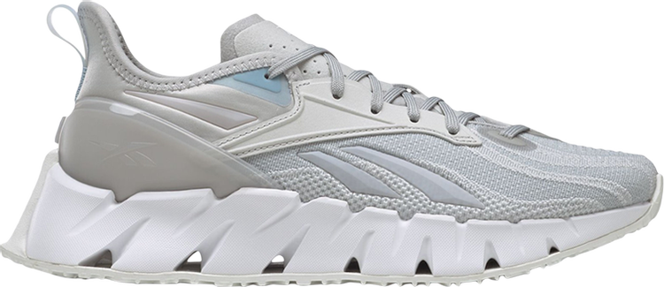 Zig Kinetica 3 Shoes in Pure Grey 2 / Cloud White / Blue Pearl