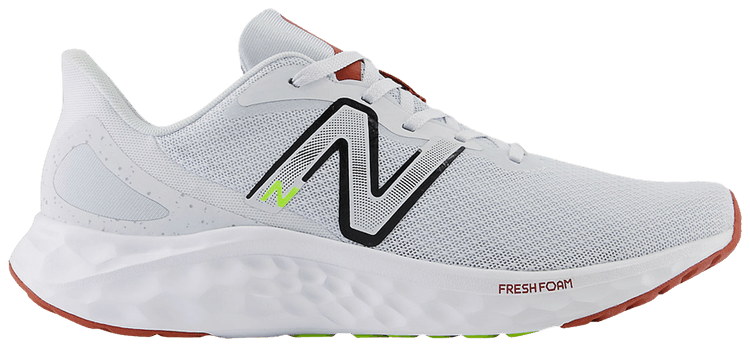 New Balance Fresh Foam Arishi v4 2E Wide Quartz Grey Brick Red