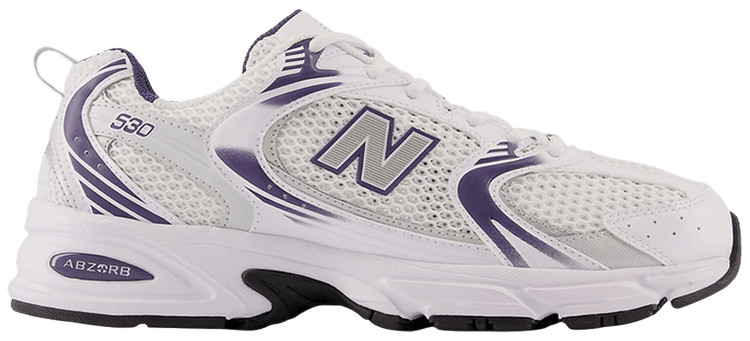 New Balance 530 White Dark Mercury