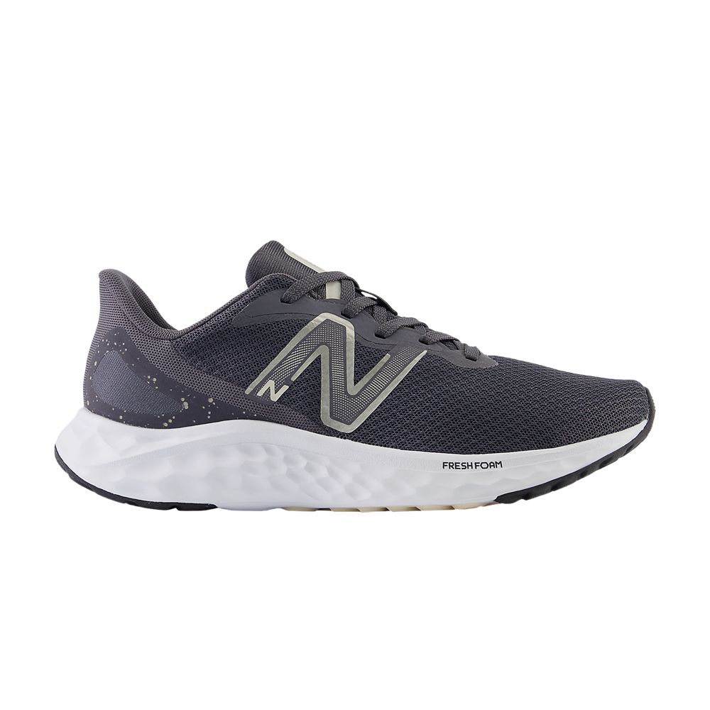 Pre-owned New Balance Wmns Fresh Foam Arishi V4 Wide 'magnet Light Gold Metallic' In Black