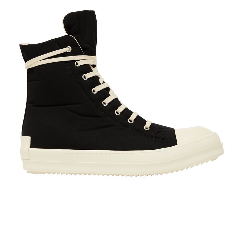 Rick Owens Rick Owens DRKSHDW Strobe Cotton Nylon High 'Black Milk' | Men's Size 41.5