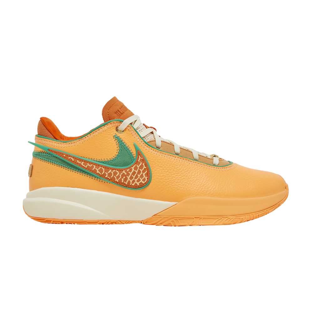 Pre-owned Nike Florida A&m University X A.p.b. X Lebron 20 'from Tally To The World - Peach' In Orange
