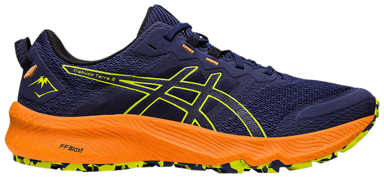 Asics Trabuco Terra 2 Deep Ocean Neon Lime